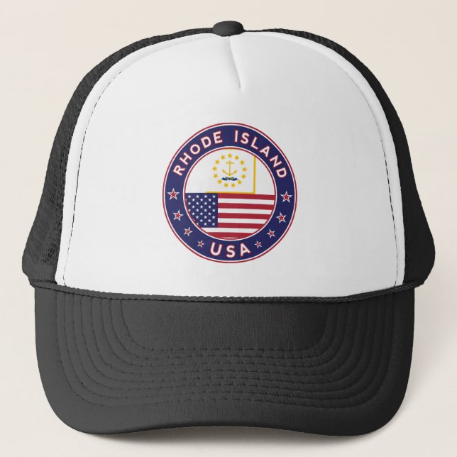 Rhode Island Trucker Hat (Front)