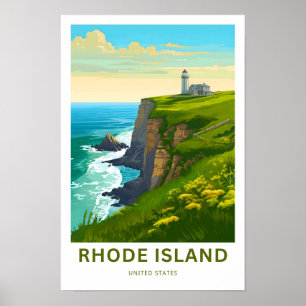 Rhode Island United States Travel Print