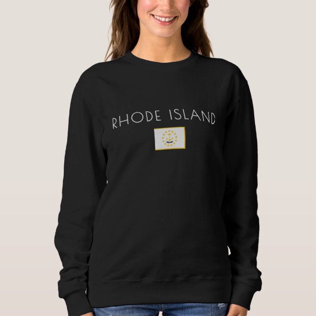 Rhode Island USA  1 Sweatshirt (Front)