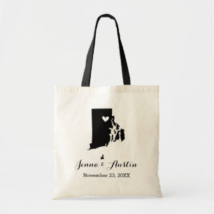 Rhode Island Wedding Welcome Tote Bag