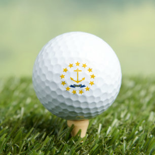 Rhode Islander Flag, Flag of Rhode Island Golf Balls