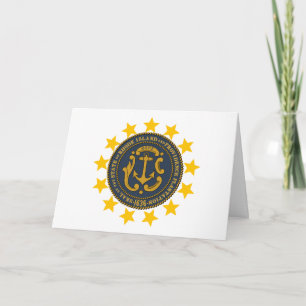 Rhode Islander Flag & Seal, Flag of Rhode Island Card