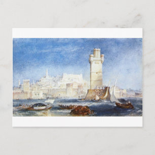 Rhodes (for Lord Byron's Works) by William Turner Postcard