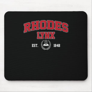 Rhodes Lynx Institute of Technology Arch Retro for Mouse Pad
