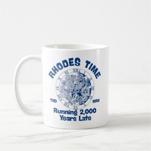 Rhodes time (Greece) : running 2,000 years later Coffee Mug