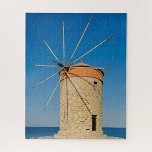 Rhodes Windmill Jigsaw Puzzle