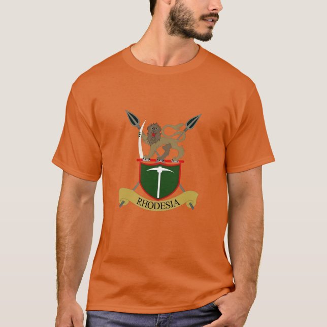 rhodesian army t shirt (Front)