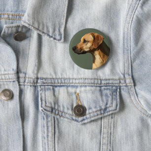 Rhodesian Ridgeback 6 Cm Round Badge