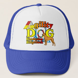 Rhodesian_Ridgeback_Agility Trucker Hat