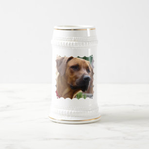 Rhodesian Ridgeback Beer Stein