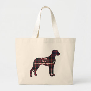 Rhodesian Ridgeback BFF Gifts Large Tote Bag
