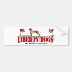 Rhodesian Ridgeback Bumper Sticker