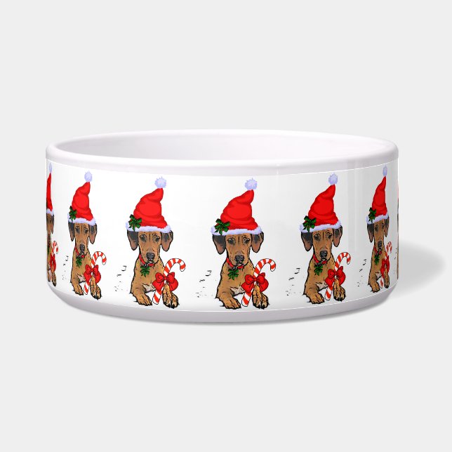 Rhodesian Ridgeback Christmas  (Front)