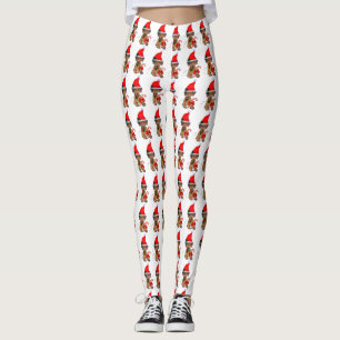 Rhodesian Ridgeback Christmas Leggings