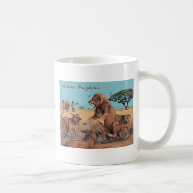 Rhodesian Ridgeback Coffee Mug (Right)
