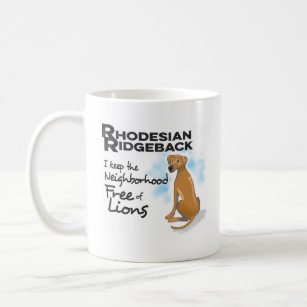 Rhodesian Ridgeback coffee mug