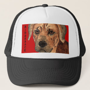 Rhodesian Ridgeback Colour Block Trucker Hat