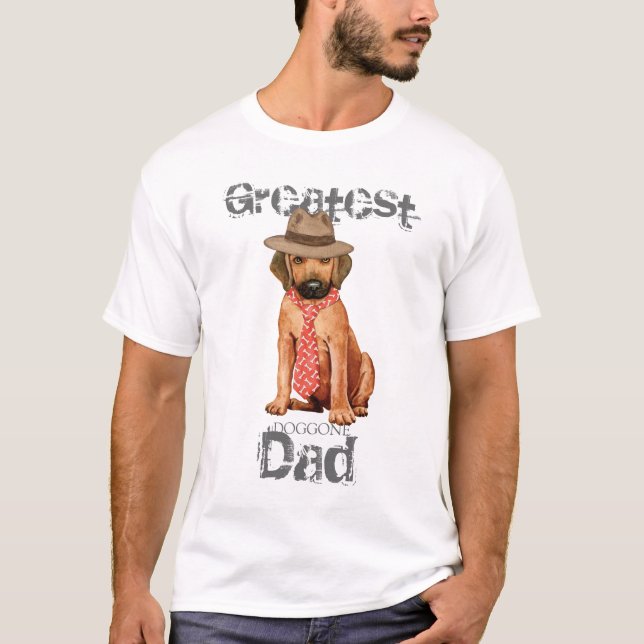 Rhodesian Ridgeback Dad T-Shirt (Front)