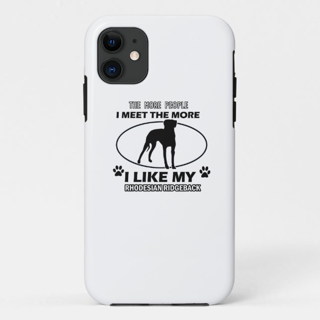 Rhodesian Ridgeback designs and gifts Case-Mate iPhone Case (Back)