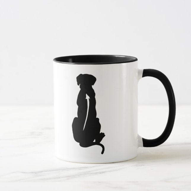Rhodesian Ridgeback Dog Breed Spine Mug (Right)