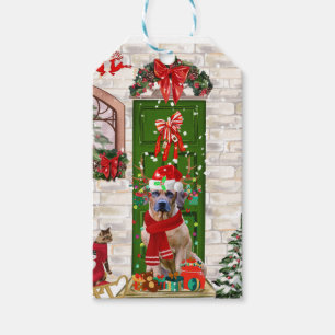 Rhodesian Ridgeback Dog Christmas  Gift Tags