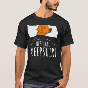 Rhodesian Ridgeback Dog Official Sleepshirt T-Shirt