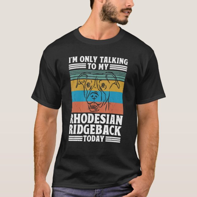 Rhodesian Ridgeback Dog  Pet  Rhodesian Ridgeback  T-Shirt (Front)
