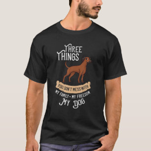 Rhodesian Ridgeback Dog Puppies Owner Lover T-Shirt