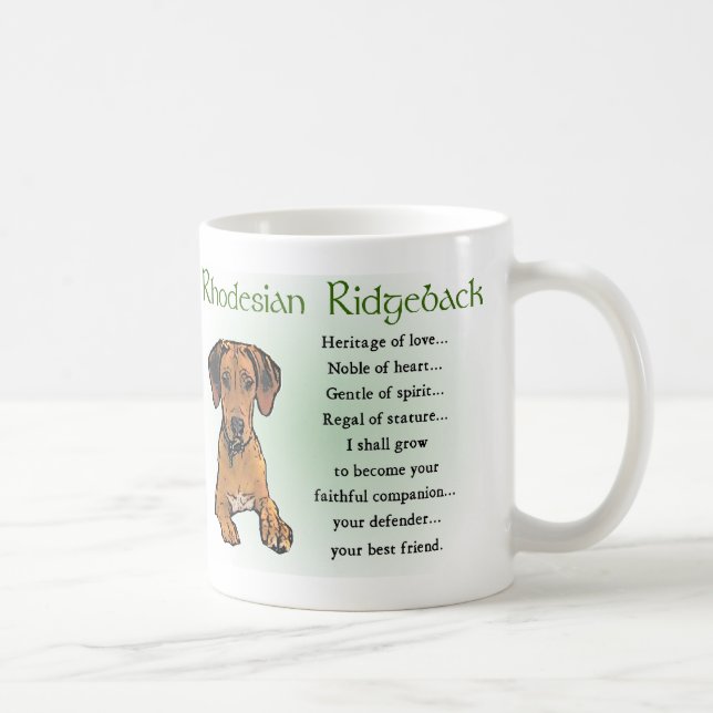 Rhodesian Ridgeback Gifts Coffee Mug (Right)