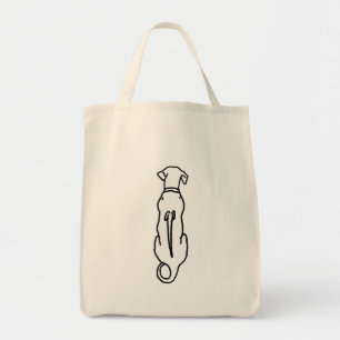 Rhodesian Ridgeback grocery tote