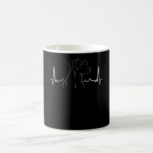 Rhodesian Ridgeback Heartbeat Coffee Mug
