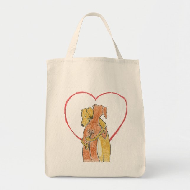 Rhodesian Ridgeback hug bag (Front)