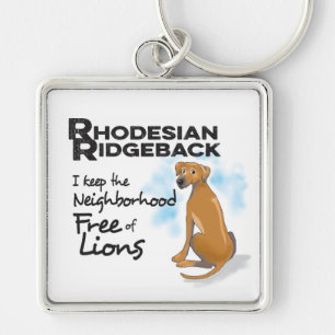 Rhodesian Ridgeback keychain