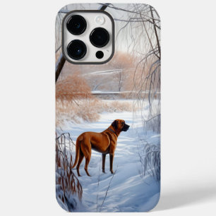Rhodesian Ridgeback Let It Snow Christmas  Case-Mate iPhone 14 Pro Max Case
