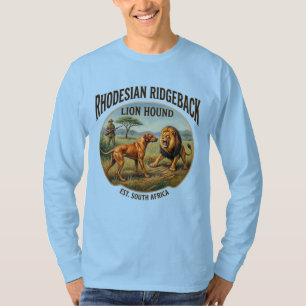 Rhodesian Ridgeback Lion Hound Art T-Shirt