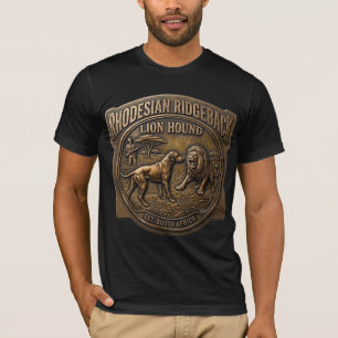 Rhodesian Ridgeback Lion Hound Art T-Shirt