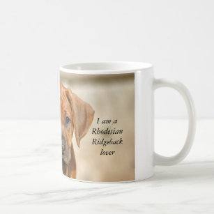Rhodesian Ridgeback lover mug