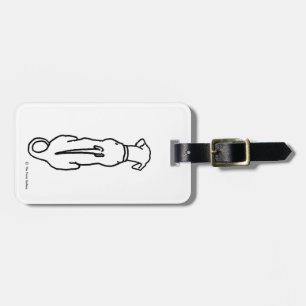 Rhodesian Ridgeback luggage tag