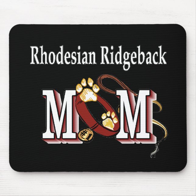 Rhodesian Ridgeback MOM Gifts Mouse Pad (Front)