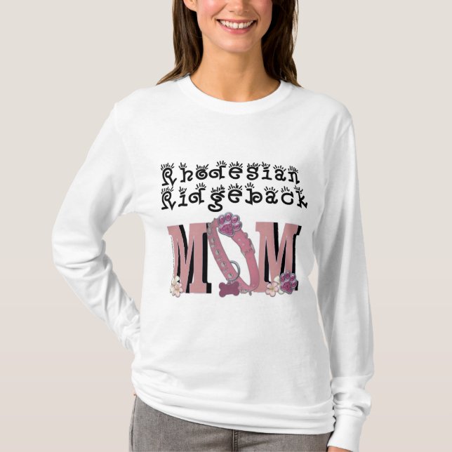 Rhodesian Ridgeback MOM T-Shirt (Front)