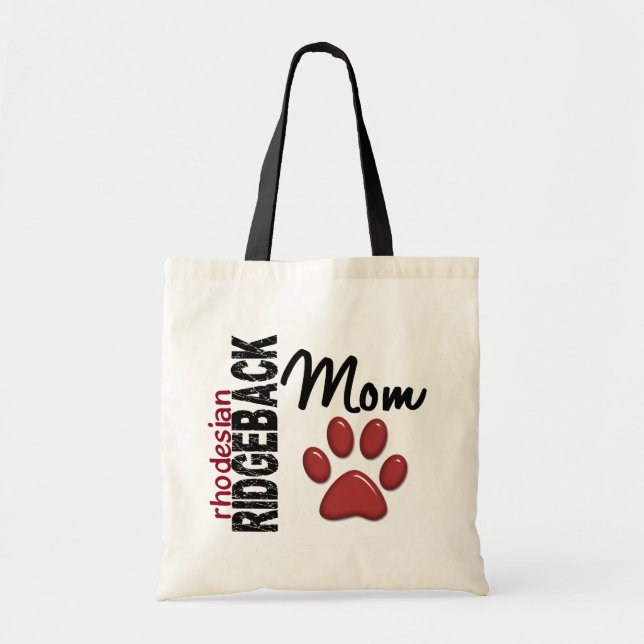 Rhodesian Ridgeback Mum 2 Tote Bag (Front)