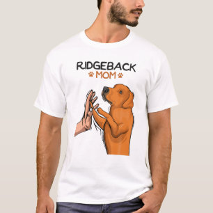 Rhodesian Ridgeback Mum Dog Lover Girls Women T-Shirt