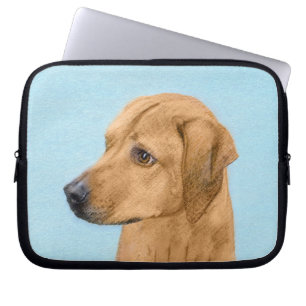 Rhodesian Ridgeback Painting - Original Dog Art Laptop Sleeve
