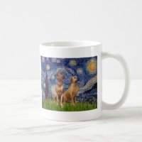 Rhodesian Ridgeback Pair - Starry Night