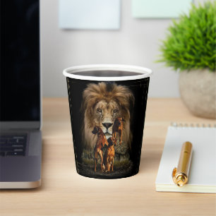 Rhodesian Ridgeback Paper Cups