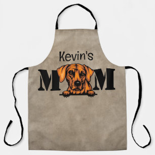 Rhodesian Ridgeback Personalised Mum Apron