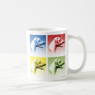 Rhodesian Ridgeback Pop Art Coffee Mug