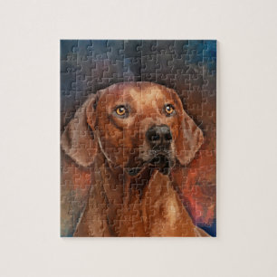 Rhodesian Ridgeback Portrait Jigsaw Puzzle