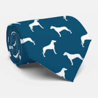Rhodesian Ridgeback Silhouettes Pattern Blue