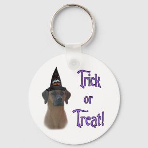 Rhodesian Ridgeback Trick Key Ring